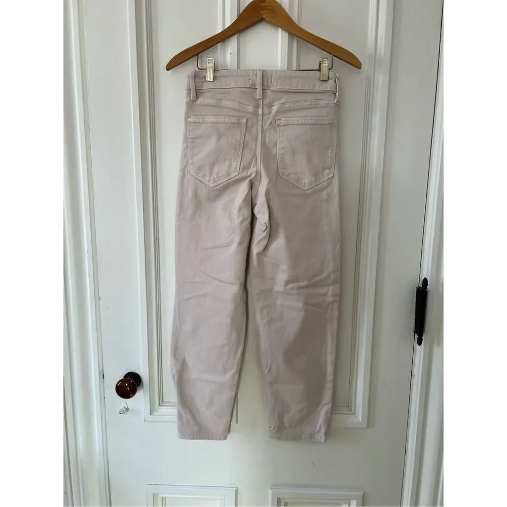 Athleta cream/ivory jeans 4